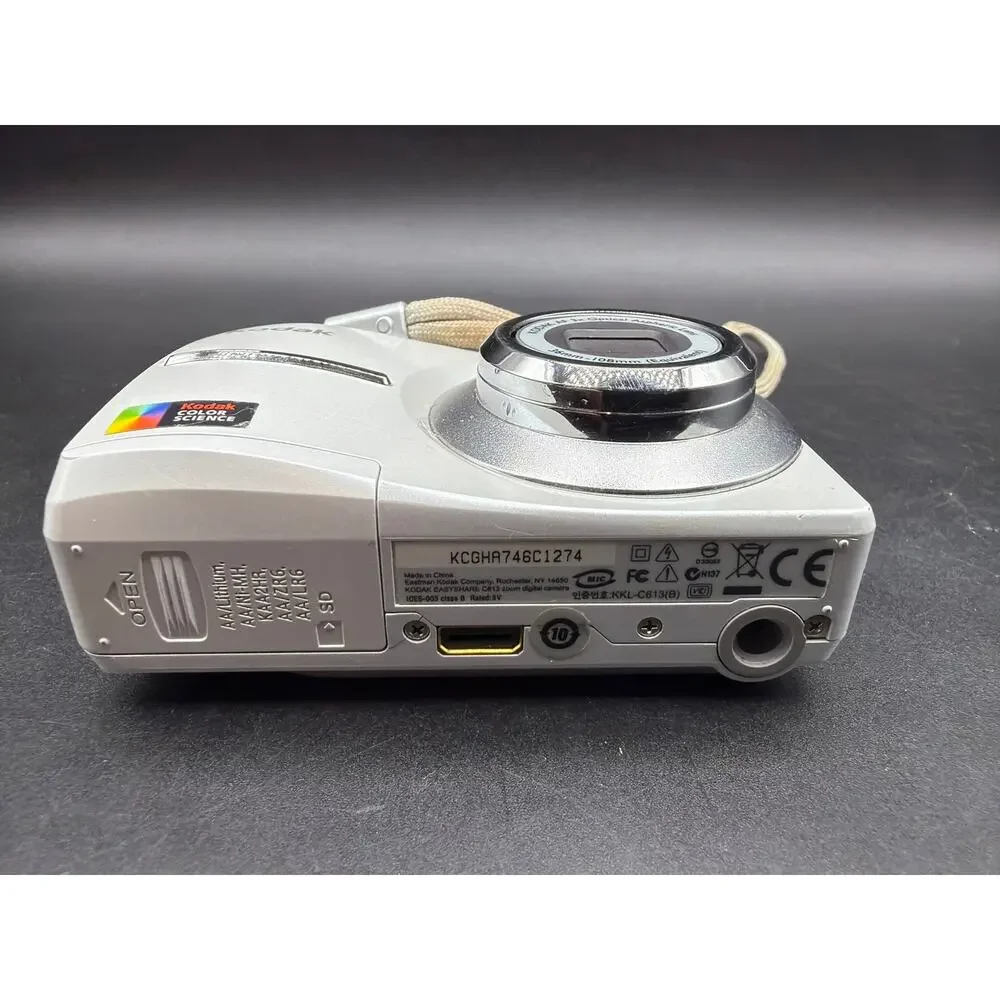 Kodak EasyShare C613 6.2MP Digital Camera Tested Works Charger Manual CD